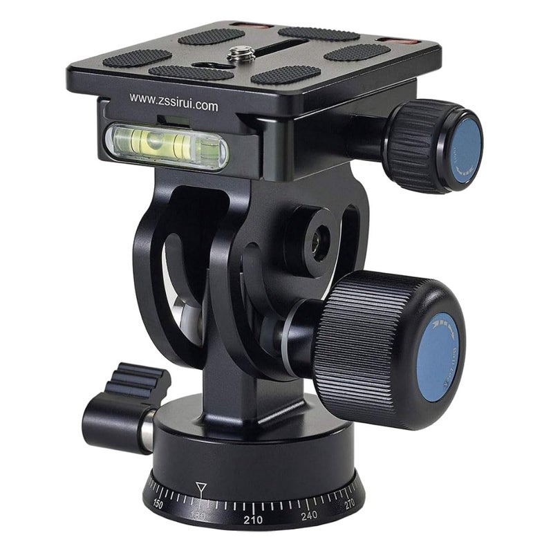 SIRUI L-Series Aluminium Tilt Head for Monopods Including TY-Series Quick Release Plate (L-20S) - Image 2